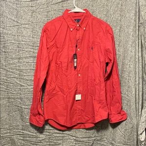 Men’s Polo Ralph Lauren Slim Fit Dress Shirt
